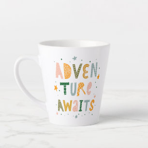 Adventure Awaits Latte Mug
