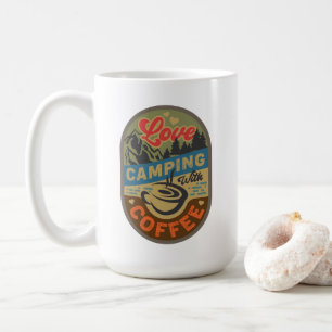 Adventure Awaits: Love Camping Coffee Mug