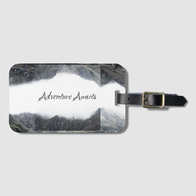 Adventure Awaits Luggage Tag (Front Horizontal)