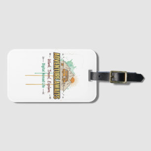 Adventure Awaits Luggage Tag