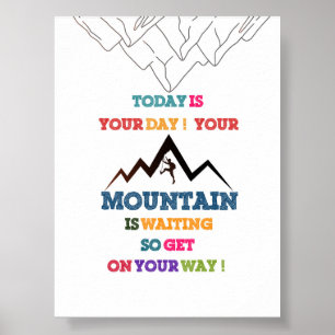 Adventure Awaits - Motivational Kids Poster! Poster