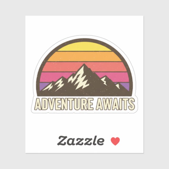 Adventure Awaits | Mountain Sun, adventure, awaits (Sheet)