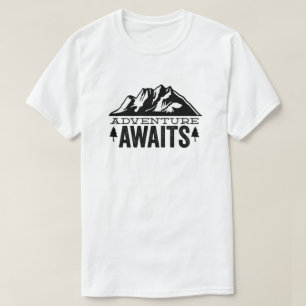 Adventure Awaits Mountain T-Shirt