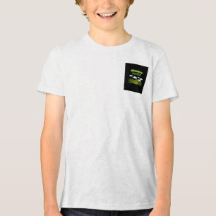 Adventure Awaits Nature Mountain Travel Outdoor De Tri-Blend Shirt