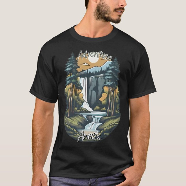 Adventure Awaits - Nature T-Shirt (Front)