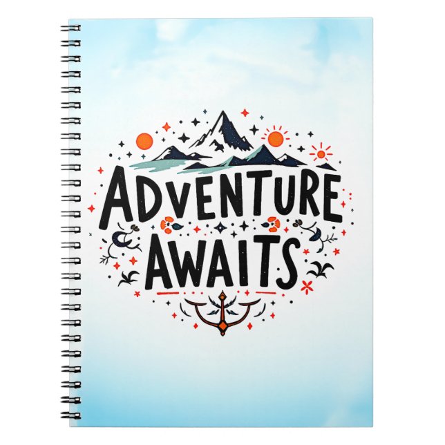 Adventure Awaits Notebook (Front)