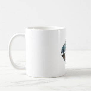Adventure Awaits Peaks & Valleys Coffee Mug