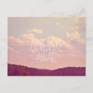Adventure Awaits Postcard