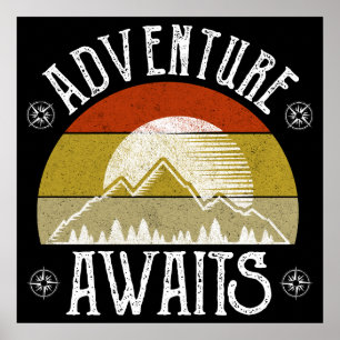 Adventure Awaits Poster