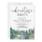 Adventure awaits rustic woodland bridal shower