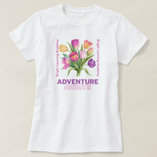 Adventure Awaits School Spirit Teacher T-Shirt
