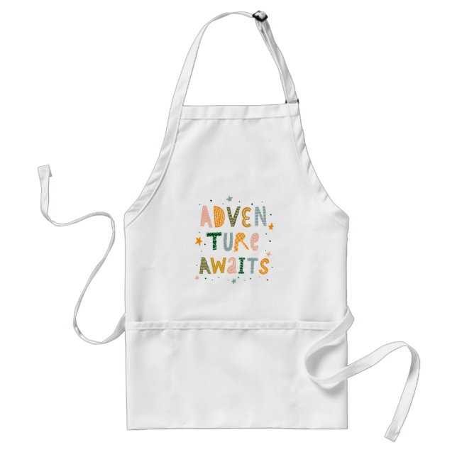 Adventure Awaits Standard Apron (Front)