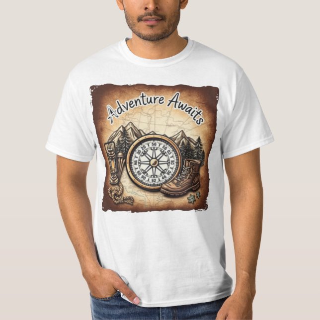 Adventure Awaits T-shirt (Front)