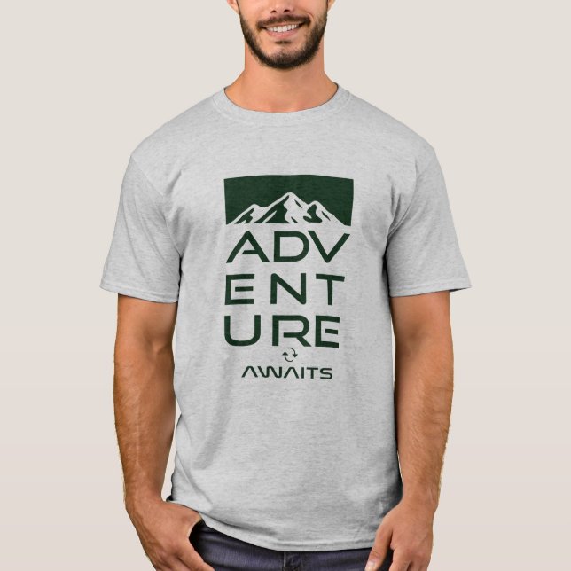 Adventure Awaits T-Shirt (Front)