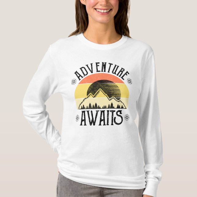 Adventure Awaits T-Shirt (Front)