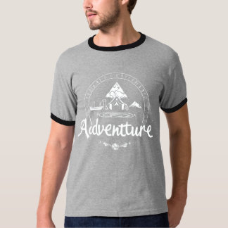 Adventure Awaits T-Shirt – Bold Front, Inspiring B