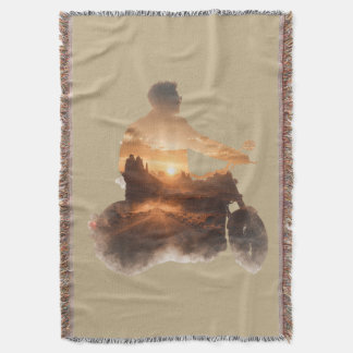 "Adventure Awaits" Throw Blanket