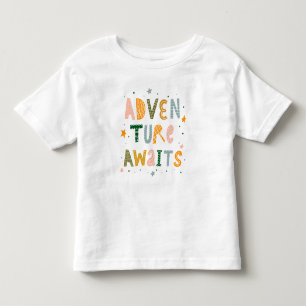 Adventure Awaits Toddler T-Shirt