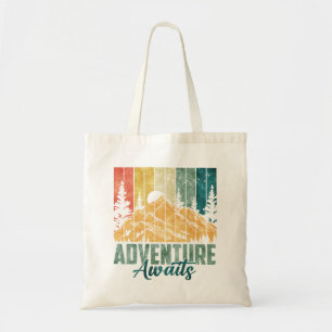 "Adventure Awaits" Tote Bag
