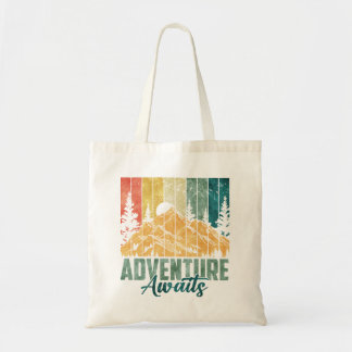 "Adventure Awaits" Tote Bag