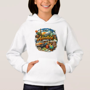 Adventure Awaits Travel Collage Vintage Vacation
