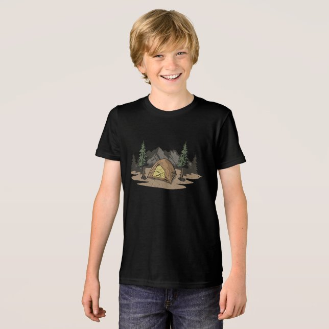 Adventure Awaits Tri-Blend Shirt (Front Full)