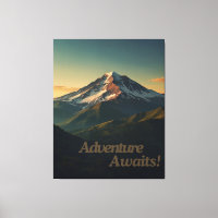 Adventure awaits wall art design