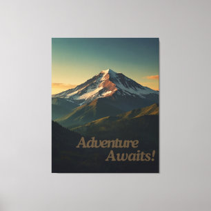 Adventure awaits wall art design
