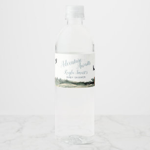 Adventure Awaits Water Bottle Label