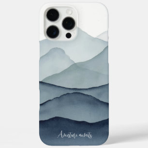 Adventure Awaits Watercolor Mountain iPhone 16 Pro Max Case