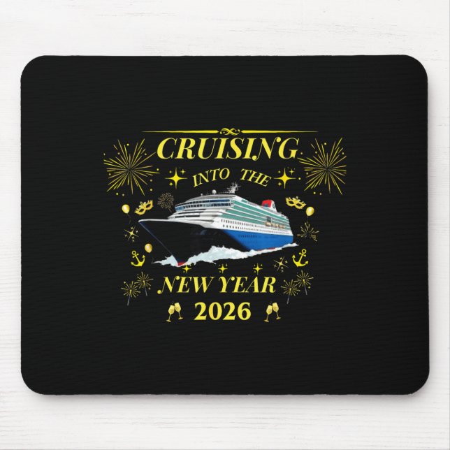 Adventure Awaits – Welcome 2026  Mouse Mat (Front)