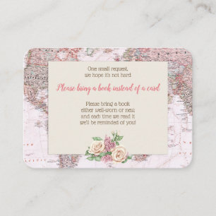 Adventure Awaits World Map Book Request Enclosure