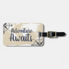 Adventure Awaits World Map & Cream