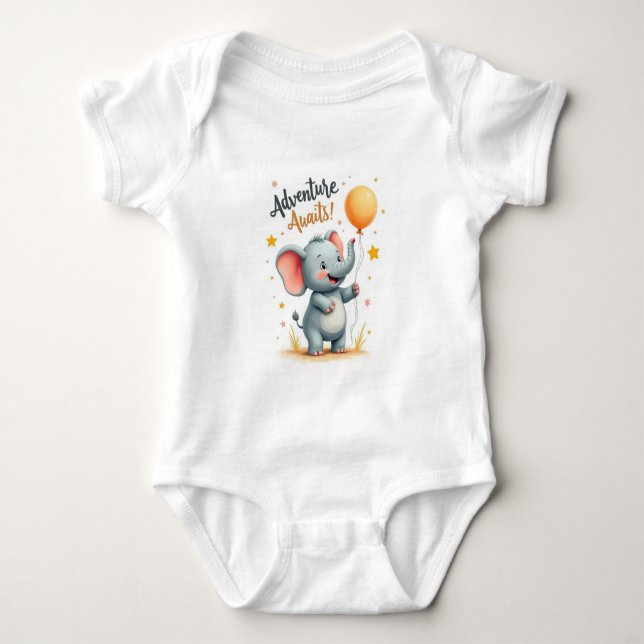 Adventure Baby Bodysuit (Front)