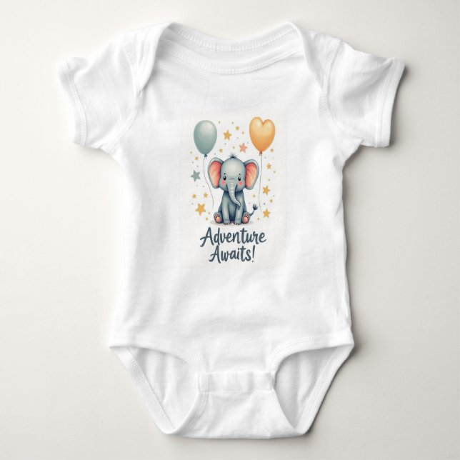 Adventure Baby Bodysuit (Front)