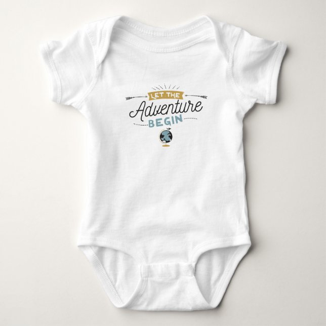 Adventure Baby Bodysuit (Front)