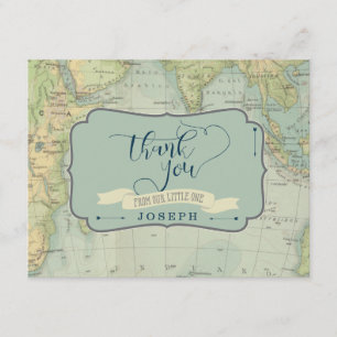 Adventure Baby Shower Thank You Cards