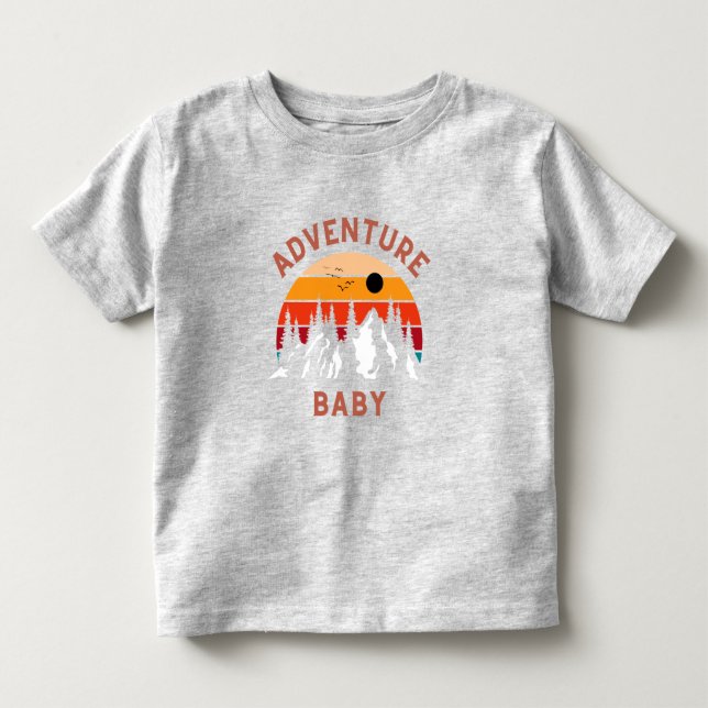 Adventure Baby Toddler T-Shirt (Front)