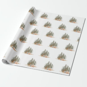 Adventure Begin Baby Shower Wrapping Paper