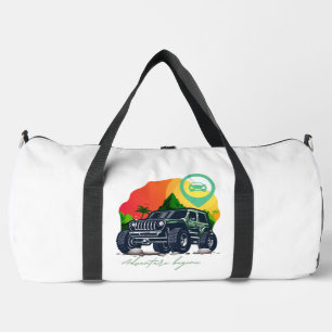 adventure begin, offroad duffle bag