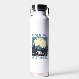 Adventure Begin - Wild and Free Water Bottle