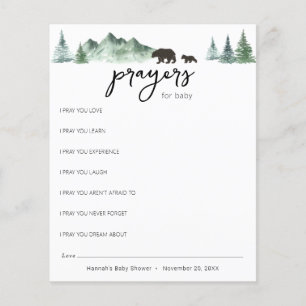 Adventure begins bear Prayers for Baby