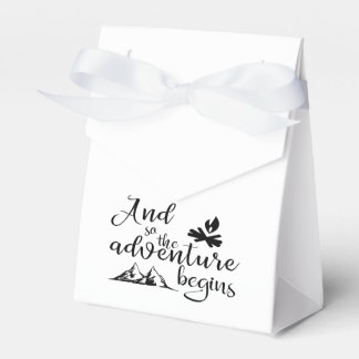 Adventure Begins Favour Box