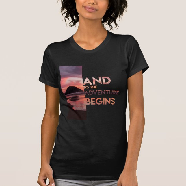 Adventure Begins T-Shirt (Front)