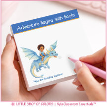 Adventure Begins with a Book Personalised Book Lov