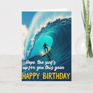 Adventure Birthday Wave Card