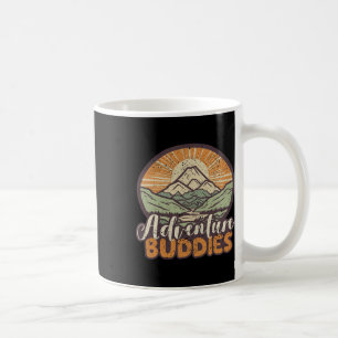 Adventure Buddies Couples Funny Hiking Adventure M Coffee Mug