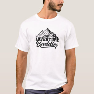 Adventure Buddies, Matching Hiking Camping Mountai T-Shirt