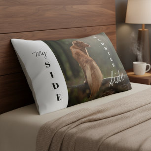 Adventure Buddy Vibes: Custom Retriever Photo Pillowcase