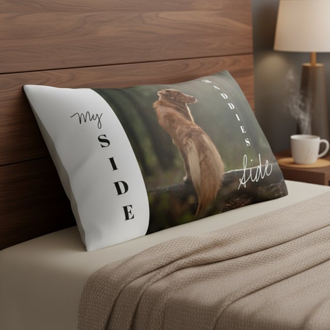 Adventure Buddy Vibes: Custom Retriever Photo Pillowcase (Adventure Buddy Vibes: Custom Retriever Photo Pillow Case)